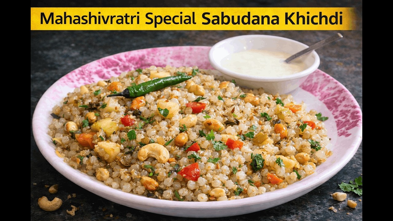 Sabudana Khichdi Recipe - शिवरात्रि स्पेशल लौकी साबूदाना खिचड़ी, Mahashivratri Special Vrat Recipe