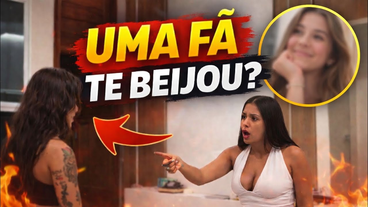 UMA FÃ DEU EM CIMA DE MIM 😱😍- ELA FICOU COM CIÚMES 