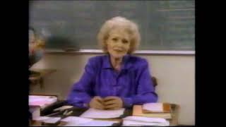 The More You Know Commercial w/ Betty White (1989)