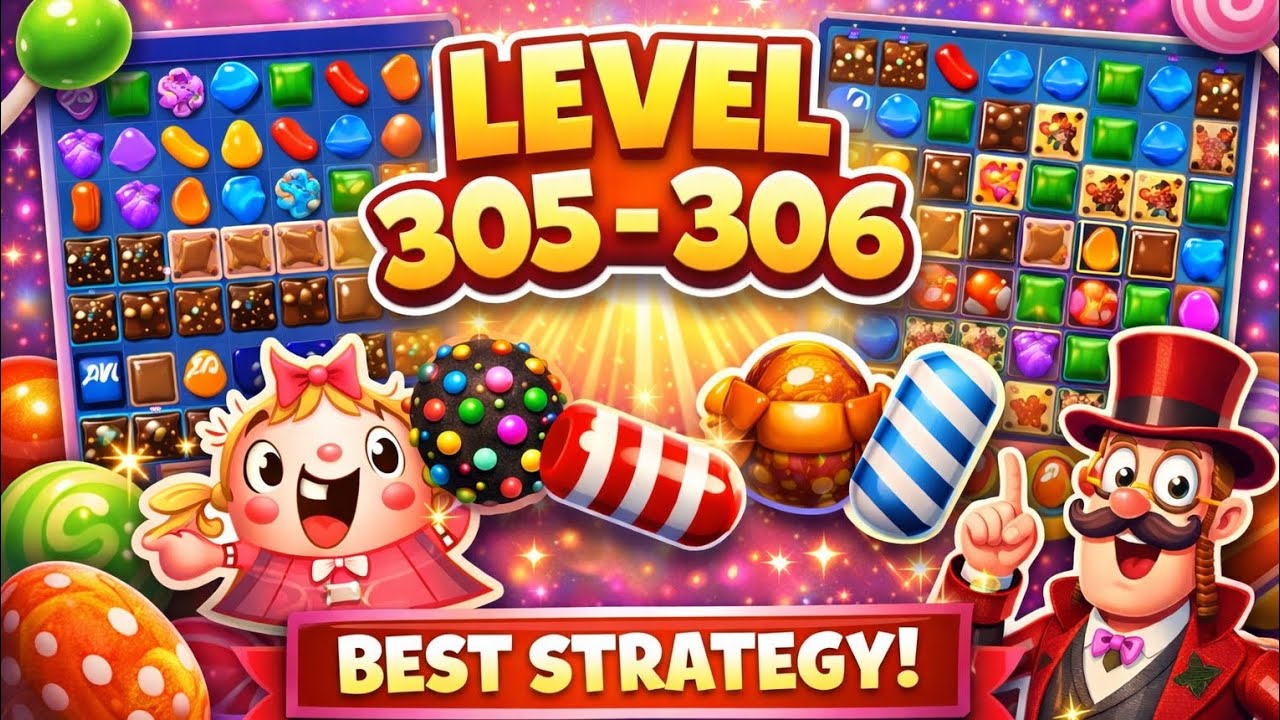 I Cleared this Level Very Fast....You wanna try it ? Level 305-306
