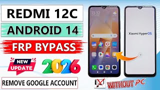 Redmi 12c Hyperos Android 14 Frp Bypass Redmi 12c Hyperos 1011 Google Lock Bypass Frp Unlock