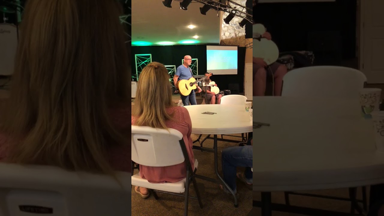 Bob Kilpatrick blessing us with songs of praise and worship.