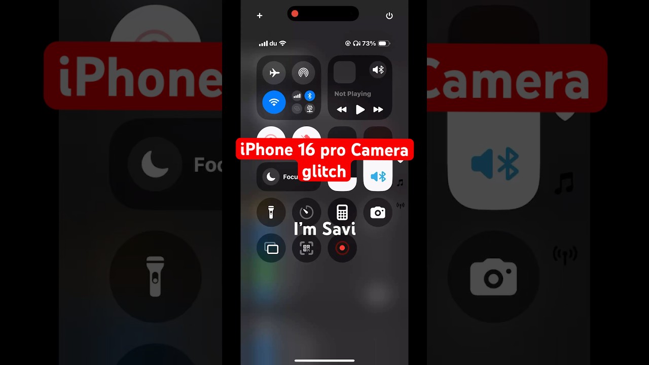 iPhone 16 pro Camera bug | Camera glitch in iPhone 16 | brand new iPhone 16 