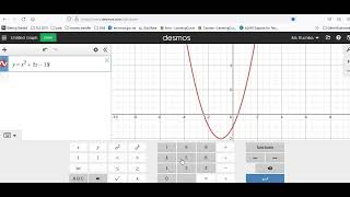 How to use Desmos Graphing Calculator for finding roots of polynomial equation