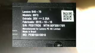 Display laptop Lenovo  B40-70   80F3
