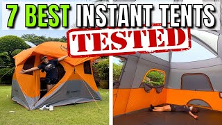 The 7 BEST Instant Tents (Bought & Tested!)