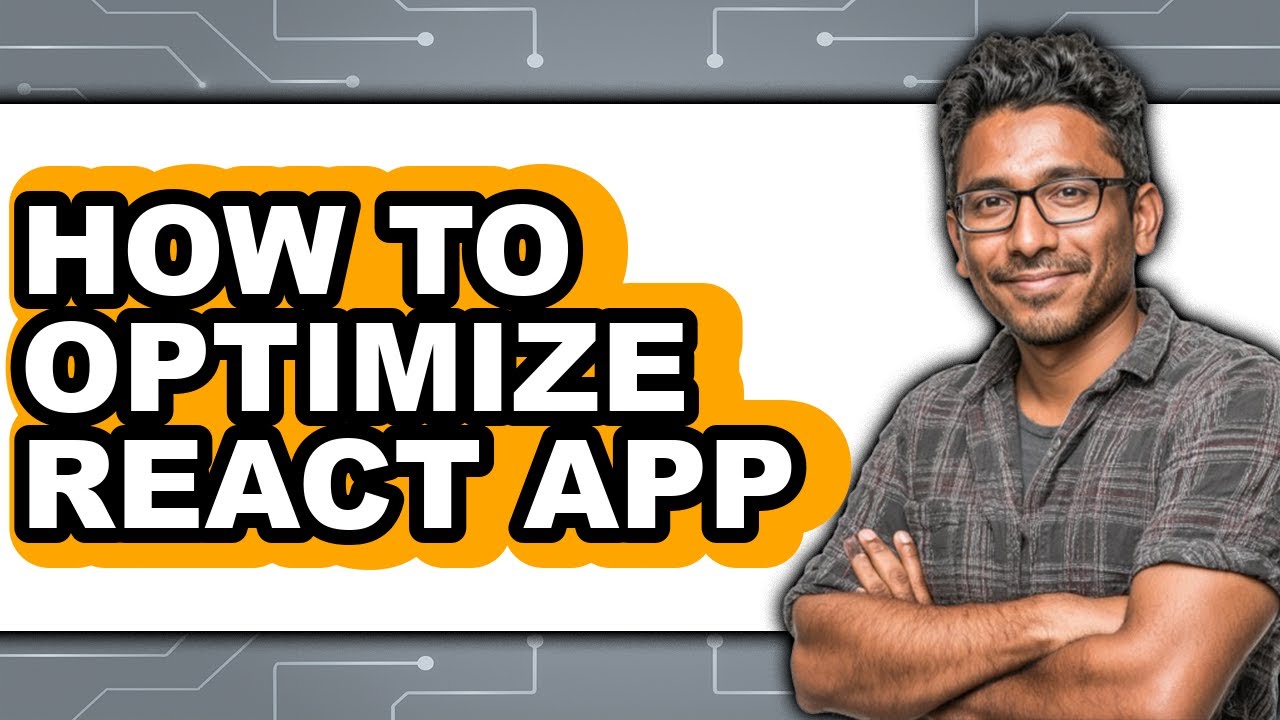 How to Optimize React App - Easy Guide - YouTube