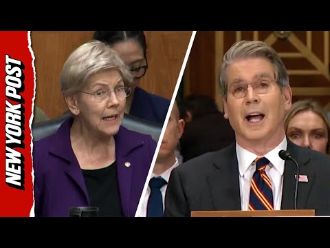 Watch Warren's Fiery Clash With Bessent Over Affordability