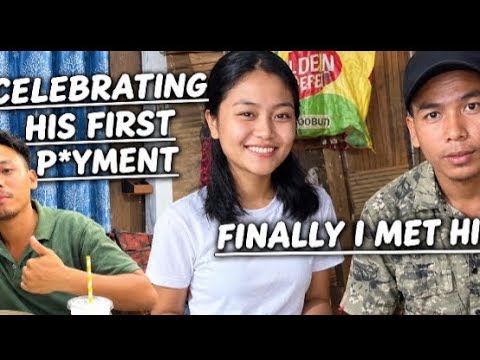 CELEBRATING HIS FIRST PAYMENT // @chonngamkonyakkonyak4019