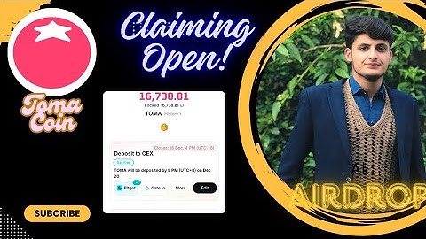 TOMARKET AIRDROP DEPOSIT TOKEN ON BITGET EXCHANGE! Step-by-Step Guide