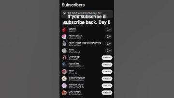 if you subscribe I
