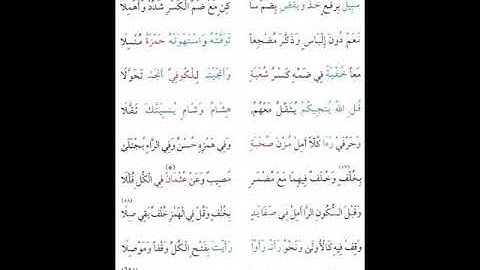 الشاطبية مكررة 10مرات من 641الى 650بصوت القارئ كمال المروش