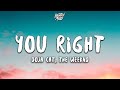 Doja Cat, The Weeknd - You Right (Lyrics)