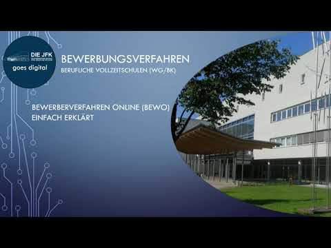 Erklärvideo zum Ablauf der Bewerbung (BEWO)