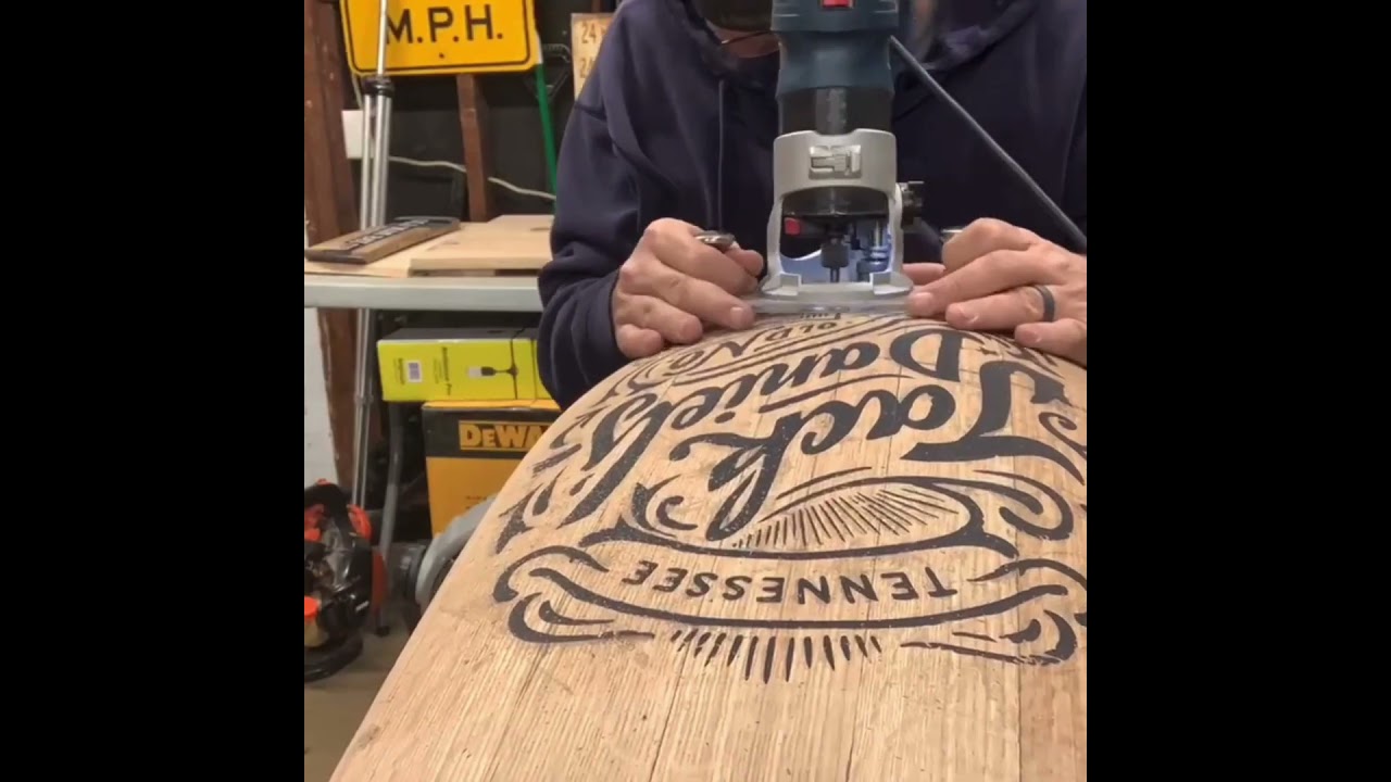 Custom HAND ROUTED wood signs by Old Man Bay