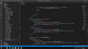 EP 4 สอนเขียน php ระบบลางานออนไลน์ Leave Online System Management