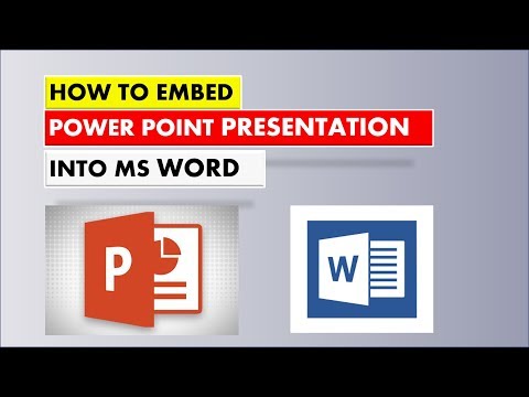 How to   Insert A Ppt Into Word
 | Quick Guide 2022