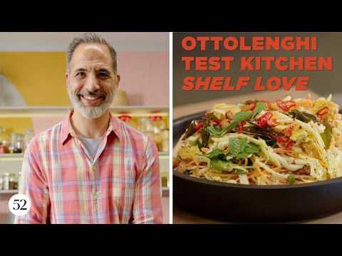 Earthy, Crunchy Poppy Seed Slaw with Fried Tofu | ​​Food52 + Ottolenghi Test Kitchen: Shelf Love