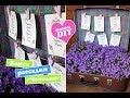 Diy: План рассадки гостей в чемодане / Свадьба своими руками / wedding ideas