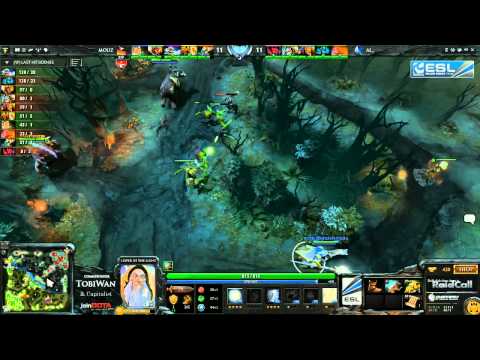 Mousesports vs Absolute Legends Game 1 RaidCall EMS One Summer DOTA 2 Cup #2 - TobiWan