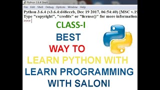 LEARN PYTHON WITH SALONI EASILY (BASICS) screenshot 5