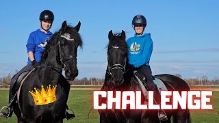 Challenge! | The tall and the small horse | Scratching | Wait! | Friesian Horses