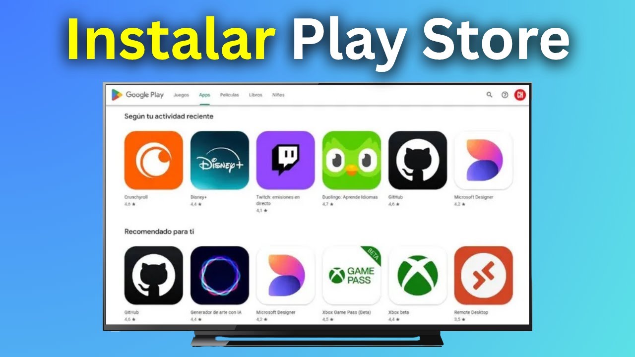 📺 Cómo INSTALAR LA PLAY STORE en tu Smart TV - YouTube