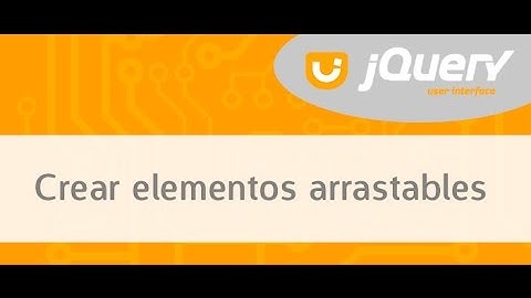 Arrastrar objetos con JQuery