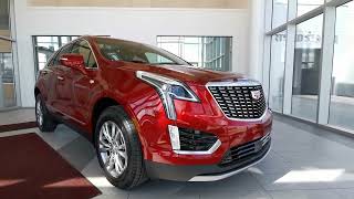 Red 2022 Cadillac XT5 AWD Premium Luxury Review   - Wolfe Cadillac Edmonton
