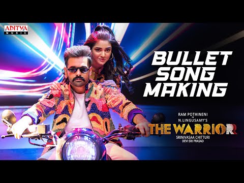 Bullet Song Making Tamil | Ram Pothineni | KrithiShetty | Lingusamy| DSP|#TheWarriorr on July14th