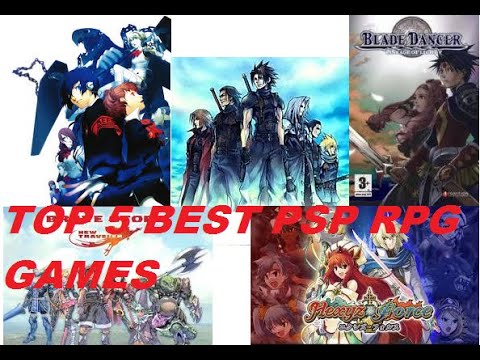 Ppsspp Top 5 Best Psp Rpg Games All Time Favorite Youtube