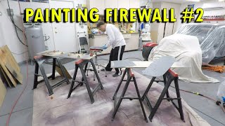 Factory Five 33 Hot Rod V2 Painting The Firewall Part 2