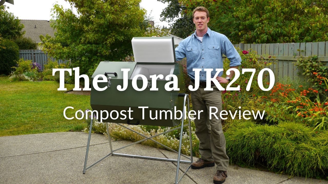 The Jora JK270 Compost Tumbler Review at YouTube