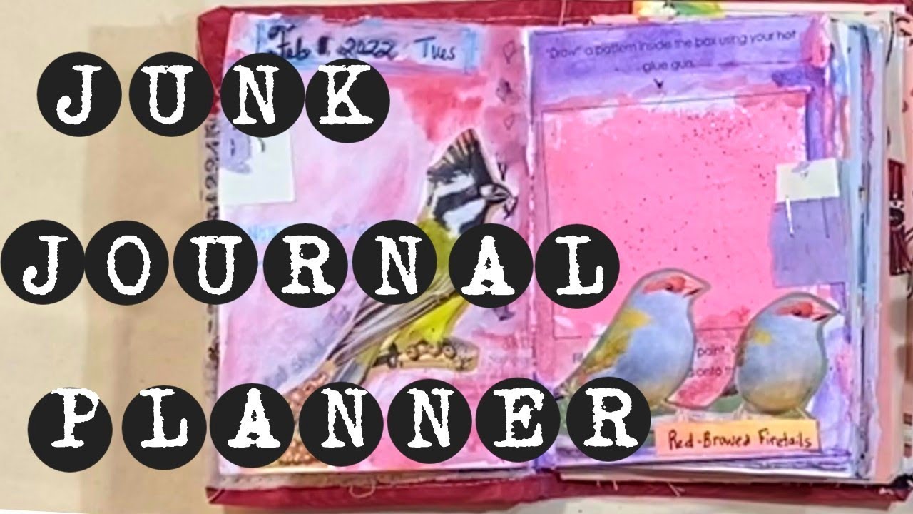My Junk Journal Planner Daily Use