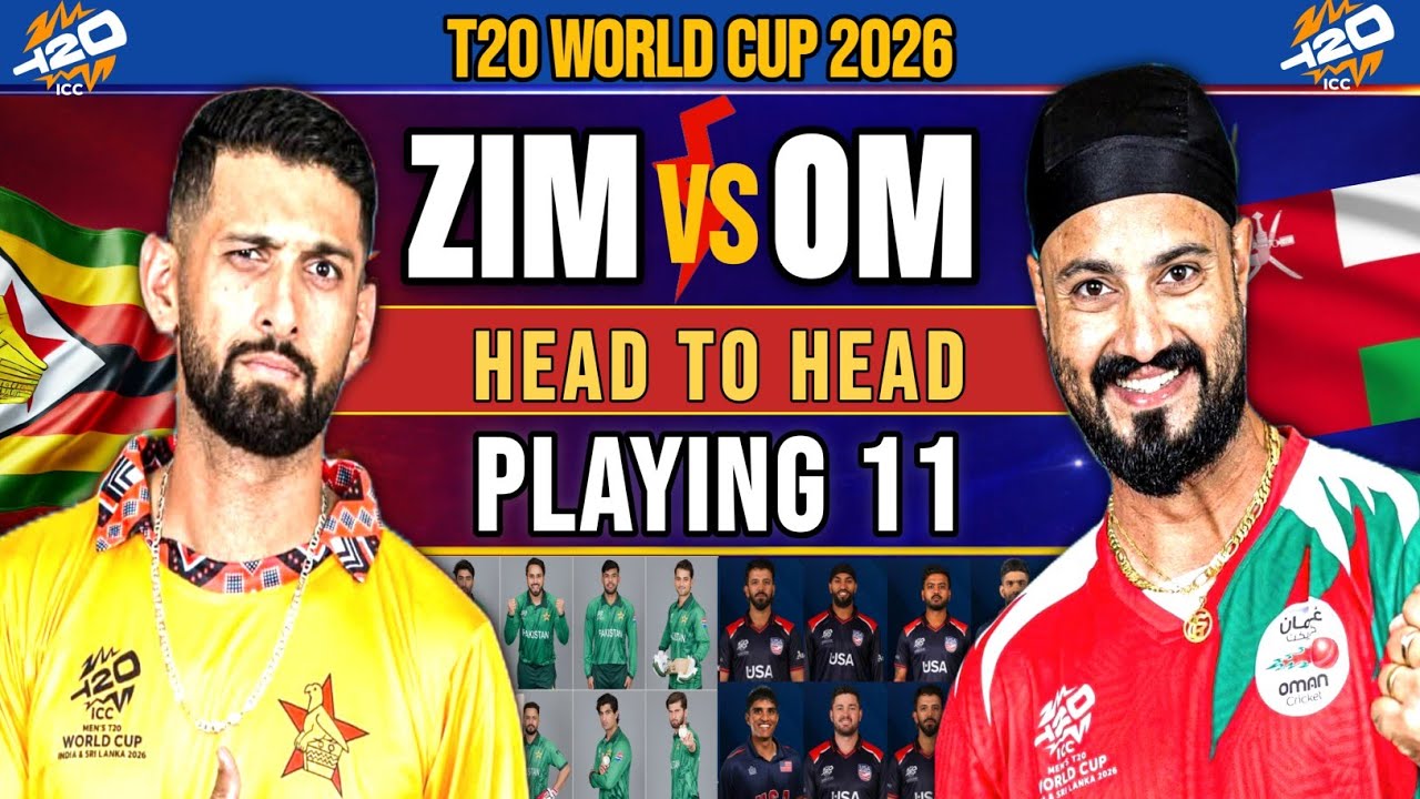 Zimbabwe vs Oman Playing 11 | ZIM vs OMA 2026 | ICC T20 World Cup 2026 Match Preview
