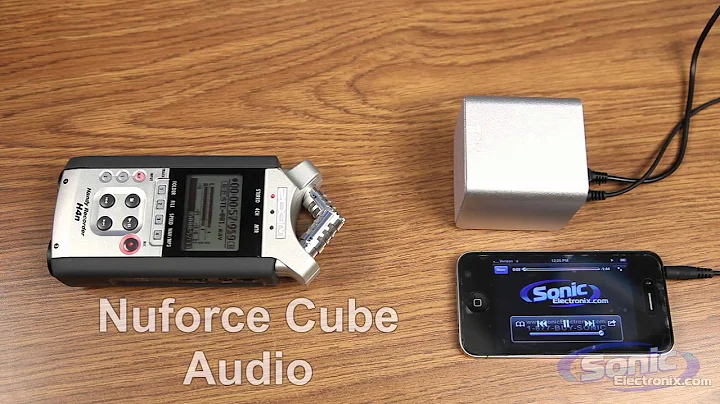 NuForce Cube vs. iPhone 4 | Speaker Demo & Test