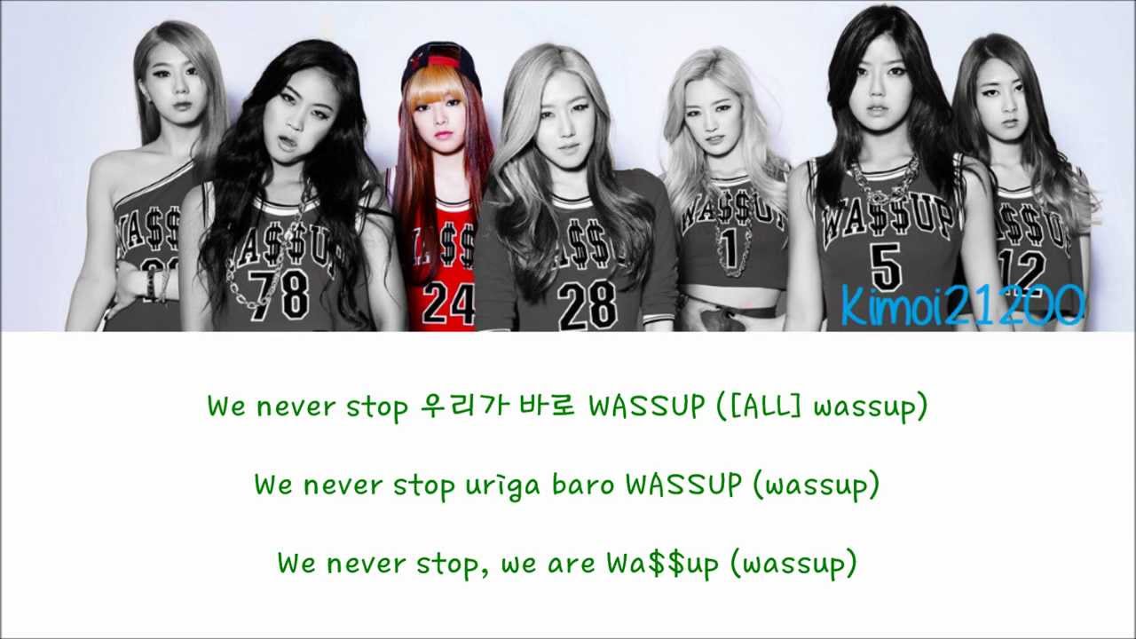 Wa$$up - Nom Nom Nom (놈놈놈) [Hangul/Romanization/English] Color 