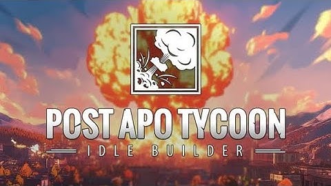 Post Apo Tycoon - Idle Builder (by POWERPLAY MANAGER, s.r.o.) IOS Gameplay Video (HD)