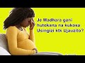 JE MADHARA YA KUKOSA USINGIZI KWA MJAMZITO NI YAPI MADHARA YA KUKOSA USINGIZI KTK UJAUZITO 