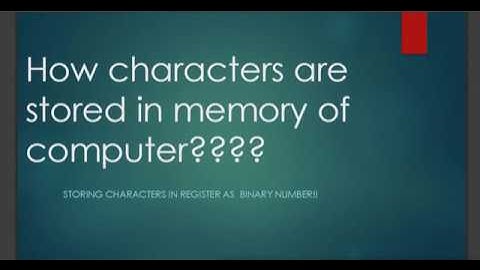 8086 Assembly Language Tutorial  || Part 16 || How Register Store Character in its ASCII format