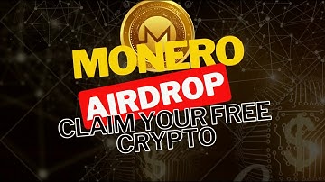 New Crypto Airdrop! MONERO coin