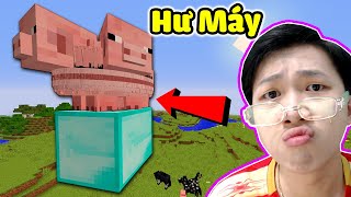 VINH CHO 642758 CON HEO TỪ TRÊN CAO RƠI XUỐNG SUÝT HƯ MÁY TÍNH | THỬ THÁCH CHƠI NGU NHẤT MINECRAFT