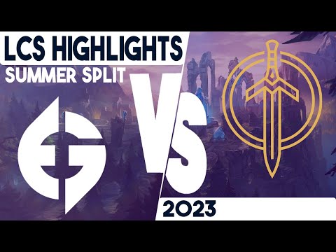 GG vs EG Highlights | LCS Summer 2023 Week 5 Day 1 | Golden Guardians vs Evil Geniuses
