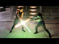 The duel  epic lightsaber battles