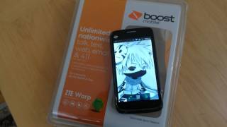 BoostMobile ZTE Warp Review-Booredatwork