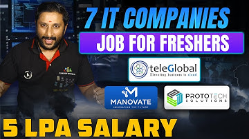 7 Best IT Companies for Freshers Jobs in 2025 | Apply Now! | Kaashiv Infotech #kaashivinfotech