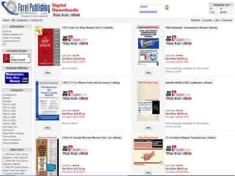 Ford Shop Manuals And Service Manuals - YouTube