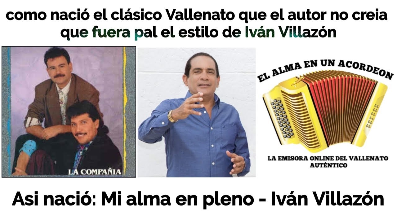 Asi nació, MI ALMA EN PLENO - Iván Villazón, el autor creía que no era ...