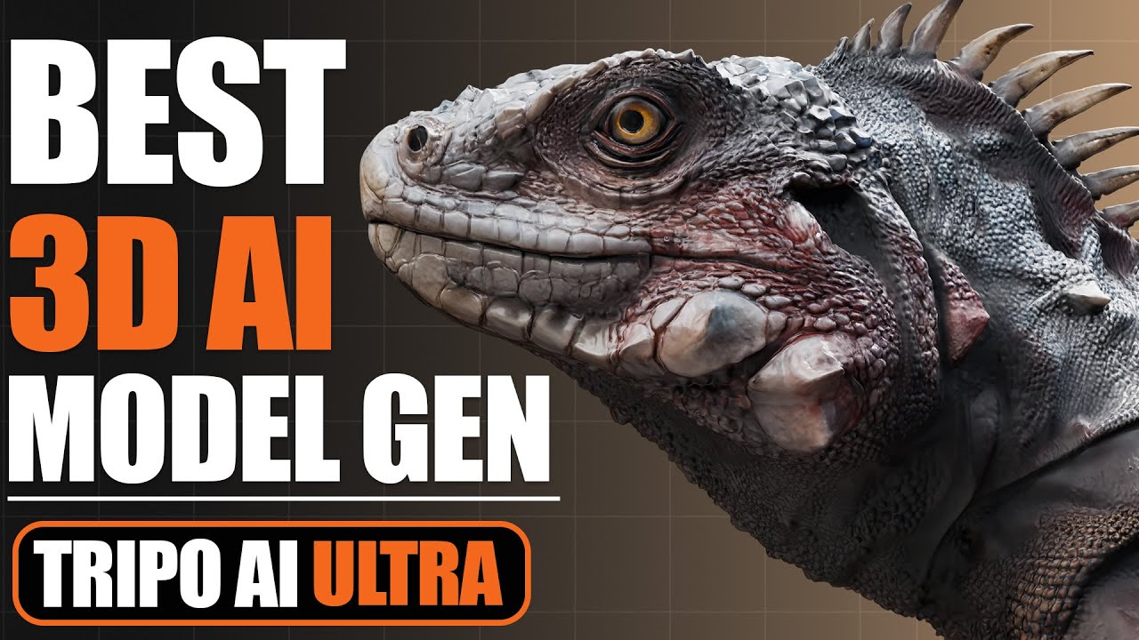Create Next-Level 3D AI Models in Seconds (Tripo Ultra)