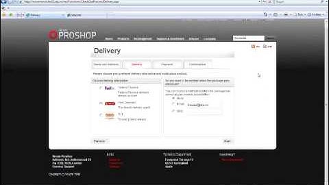 The Check Out Process in the Sitecore Ecommerce Module - part I